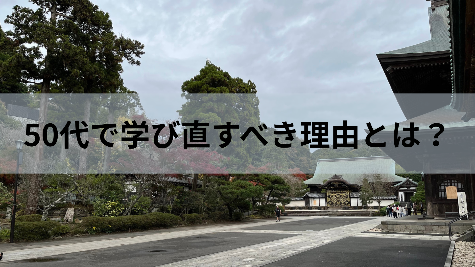 50代で学び直すべき理由とは？