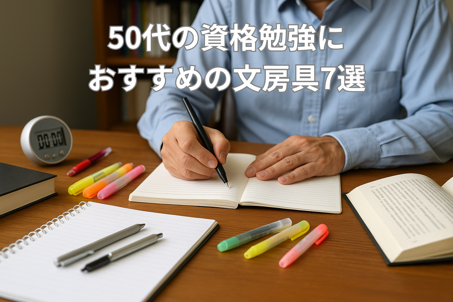 50代の資格勉強に おすすめの文房具7選