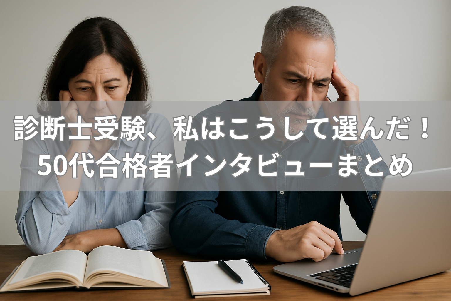 診断士受験、私はこうして選んだ！50代合格者インタビューまとめ