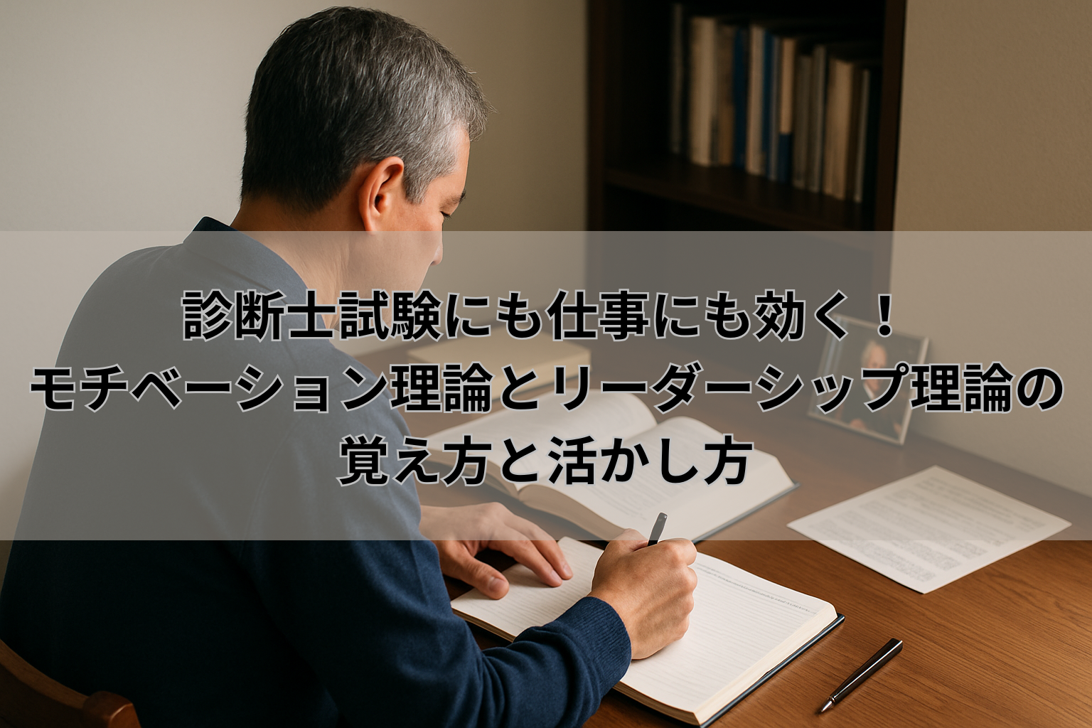 診断士試験にも仕事にも効く！ モチベーション理論とリーダーシップ理論の覚え方と活かし方