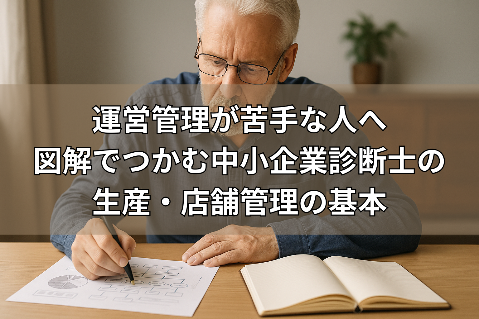 運営管理が苦手な人へ 図解でつかむ中小企業診断士の 生産・店舗管理の基本