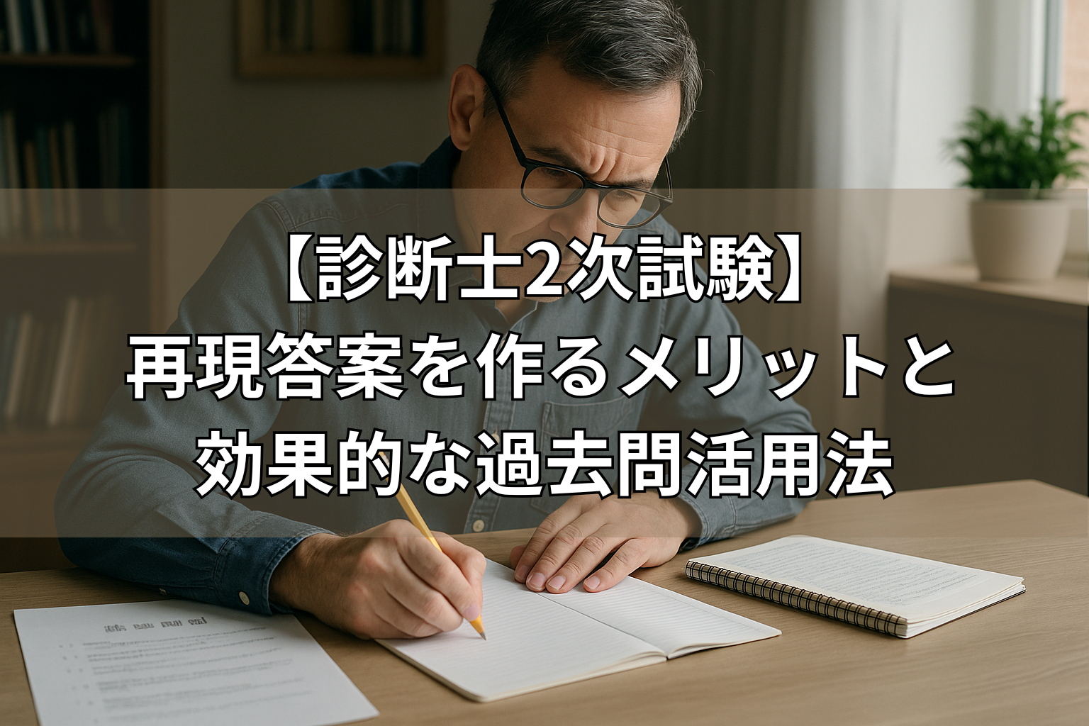 【診断士2次試験】 再現答案を作るメリットと 効果的な過去問活用法
